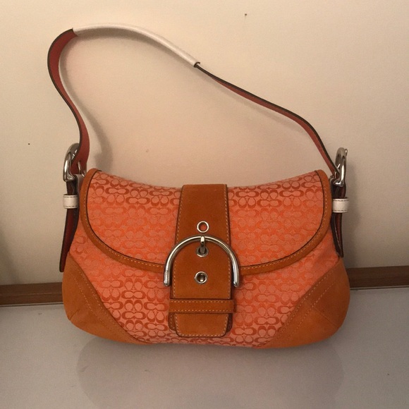 Coach Handbags - Orange Coach bag